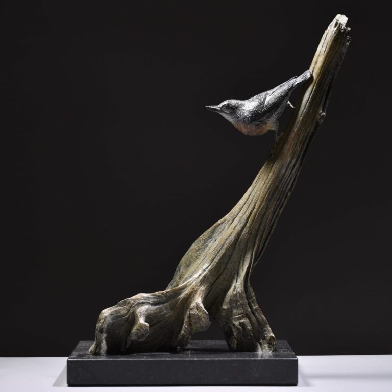 Nuthatch bird Sculpture