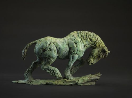 Hamish's sculpture of a shire horse