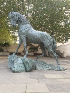 Andalusian sculpture on the Mall
