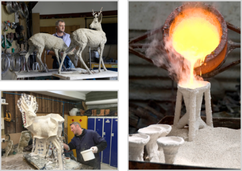 images of lost wax casting