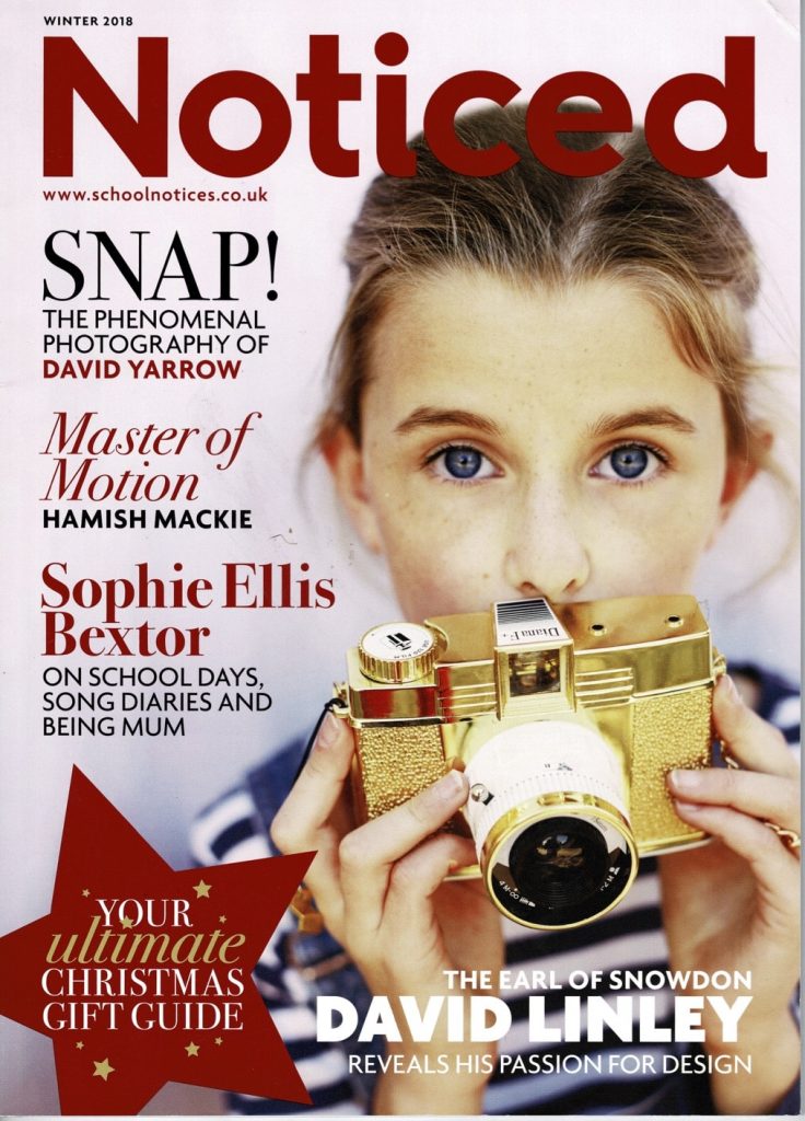 Noticed Magazine Winter 2018 cover
