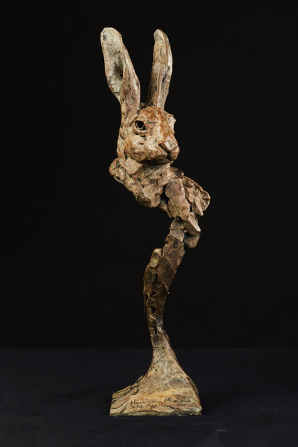 bronze Hare Head
