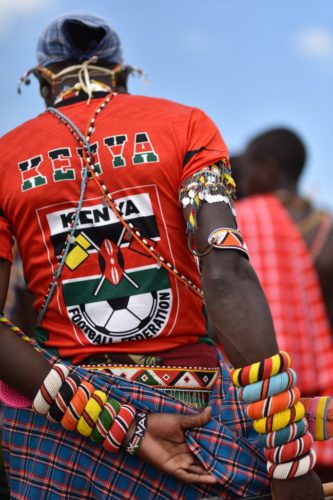 Masai warrior at Il Ngwesi