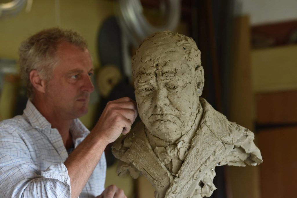 New Sculpture of Sir Winston Churchill 2020
