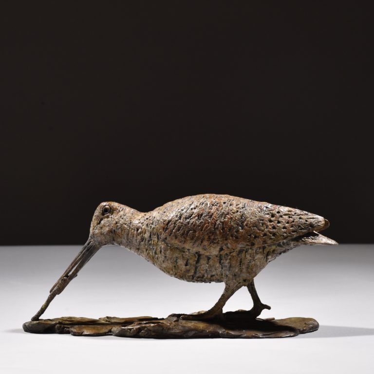 new sculpture of woodcock