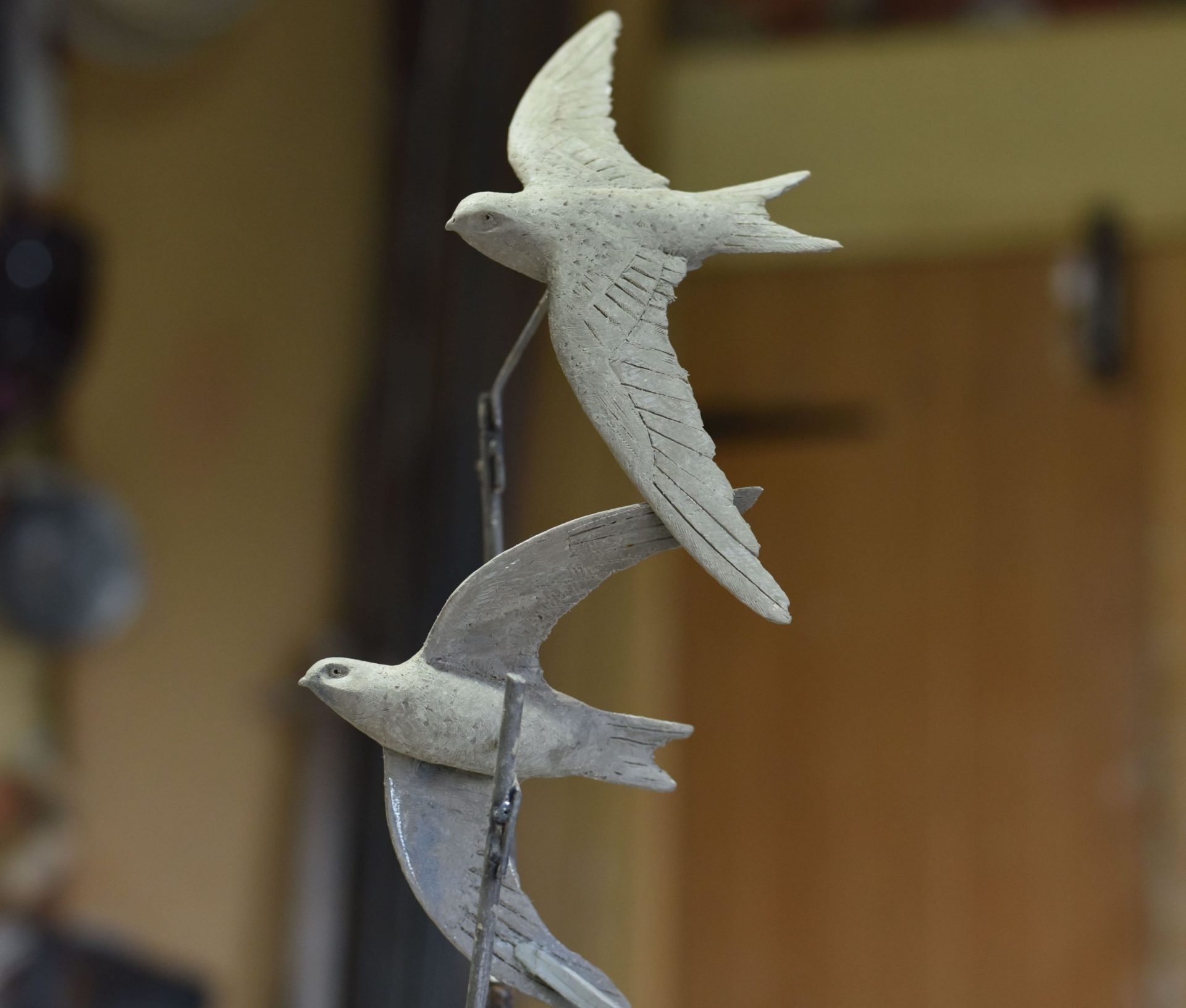clay models for swift sculptures