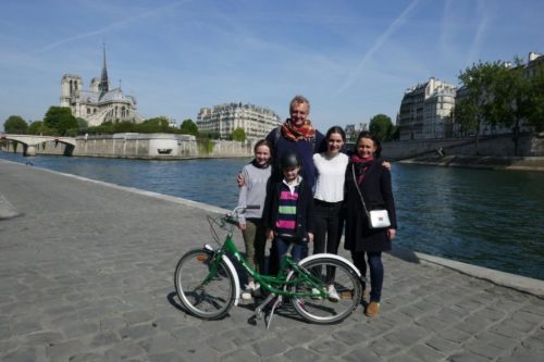 Mackie family in Paris