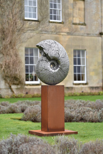 ammonite jurassic sculpture