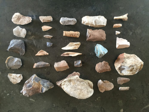 flints and stones from Dordogne