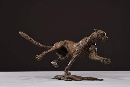 cheetah sculpture