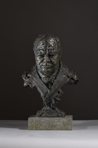 Winston Churchill sculpture