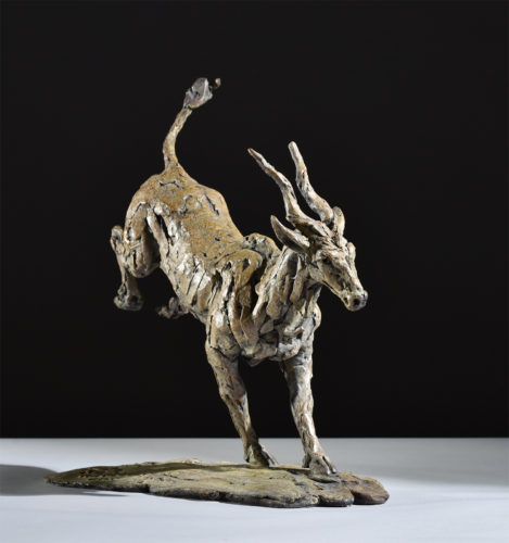 Hamish Mackie's eland sculpture
