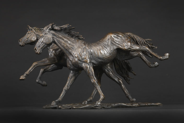 Goodman’s Two Horses Running Together Scale 1:7