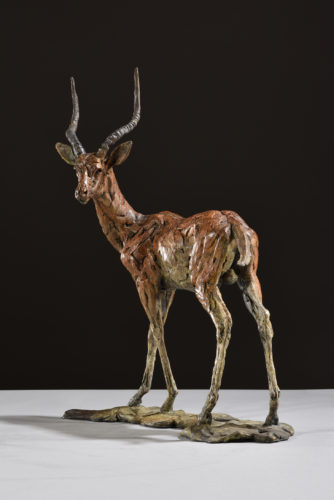 Impala sculpture