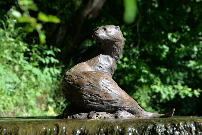bronze otter