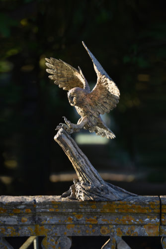 tawny owl sculpture