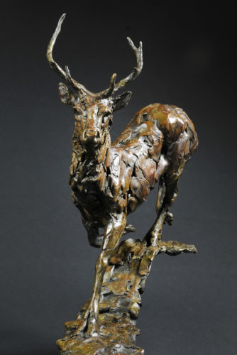 Red Deer Stag sculpture