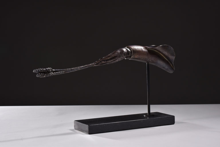 squid sculpture by Hamish Mackie