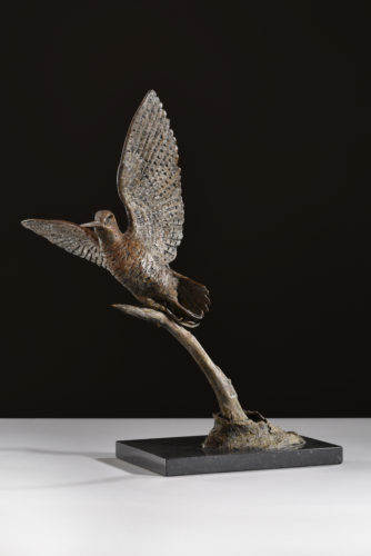 Mackie's bronze woodcock sculpture