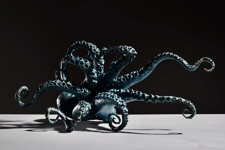 tentacles of octopus sculpture