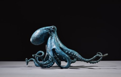 bronze octopus