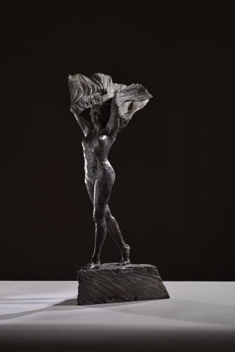 Mackie's nude Rebellion sculpture