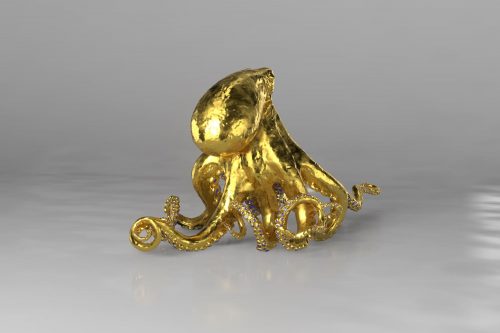 gold octopus
