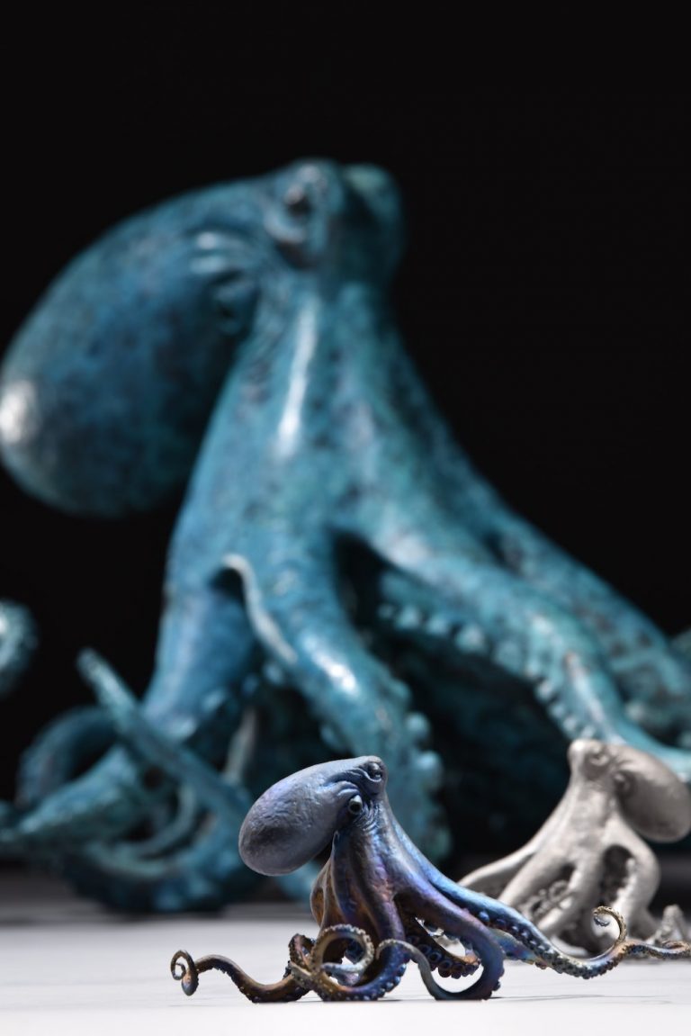 Hamish Mackie Octopus sculptures