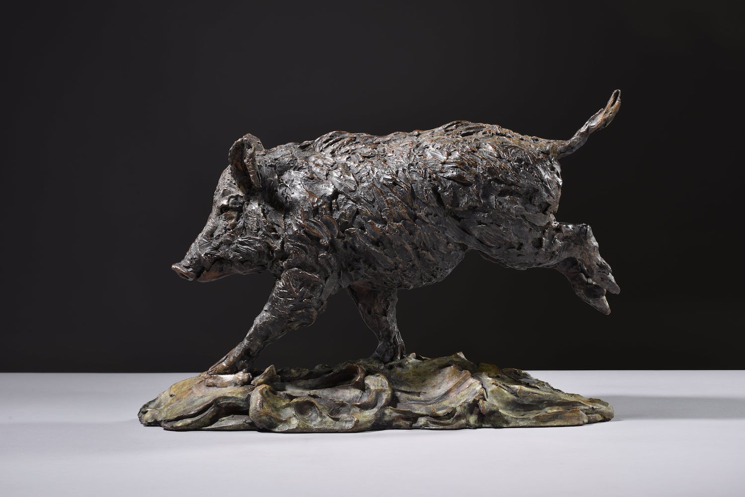 bachen sculpture wild boar