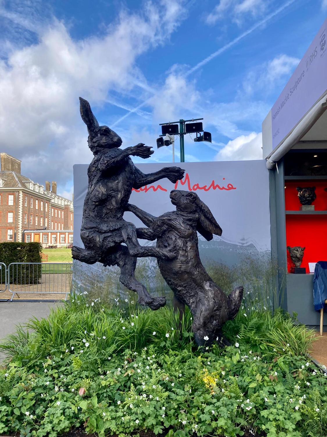Monumental Hares at Chelsea 2022