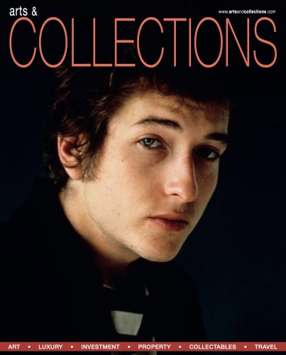 cover of arts and collections magazine