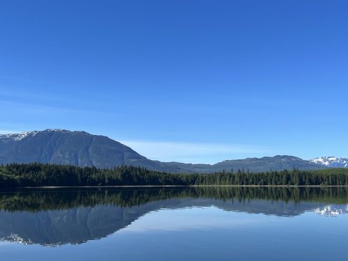 Lake near Farewell Harbour Canada