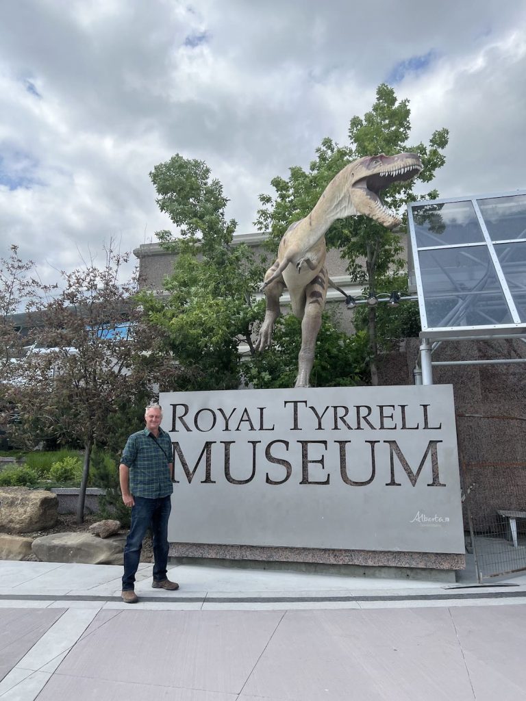 Hamish at Tyrrell Museum