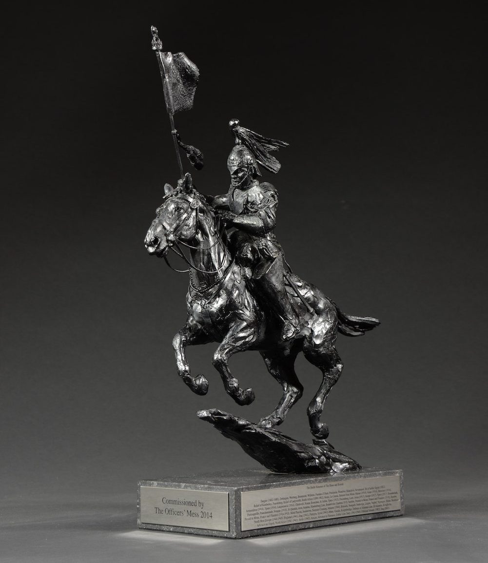 household cavalry charger sculpture