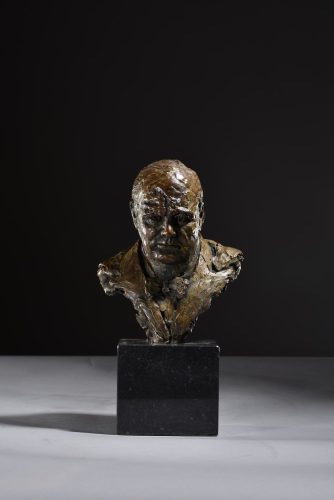 bust of Churchill scaled