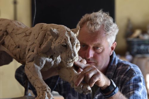 Lioness Mid-Hunt model with Hamish