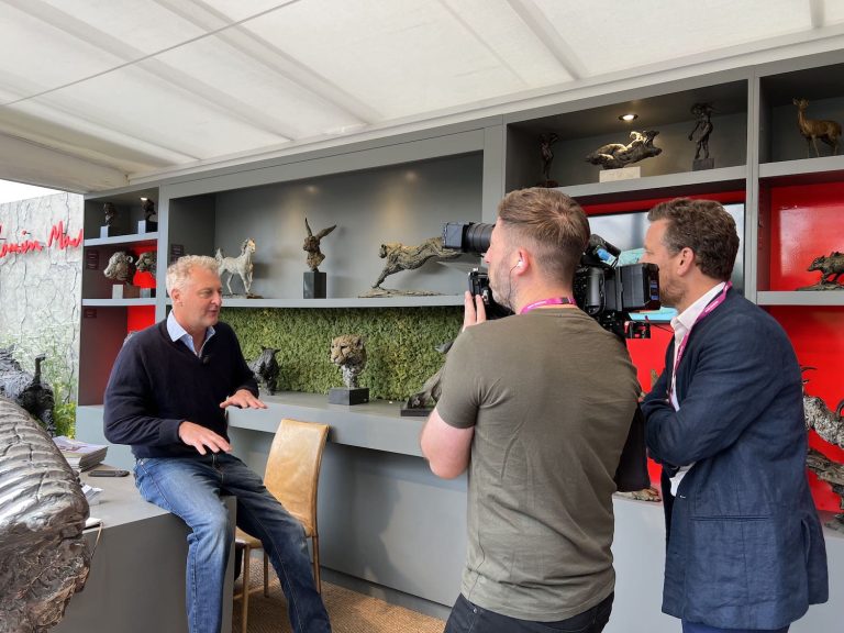 Pougatch media filming Hamish at Chelsea