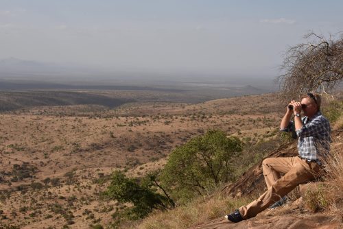 Hamish Mackie in Kenya