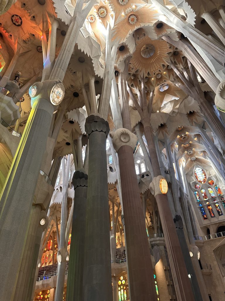 inside Sagrada Familia