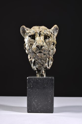 Mackie's bronze Cheetah Head