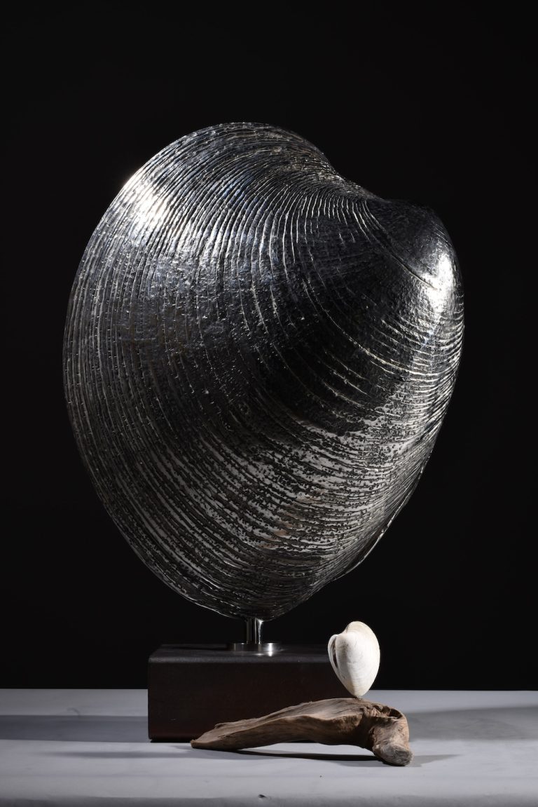 Quahog Clam sculpture by Mackie