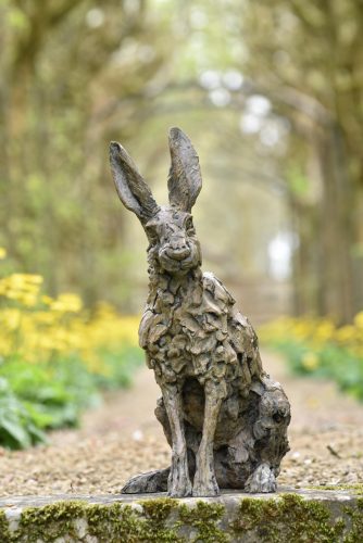 Mackie's Hare Sitting sculpture