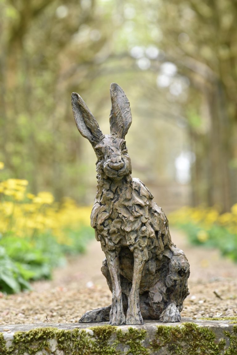 Mackie's Hare Sitting sculpture