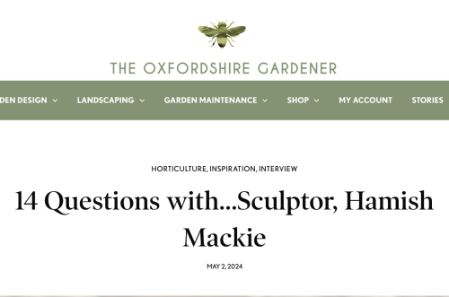 webpage showing title of article