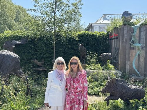 Amanda Holden and mother
