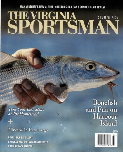 cover of summer 2024 edition of Virginia Sportsman magazine