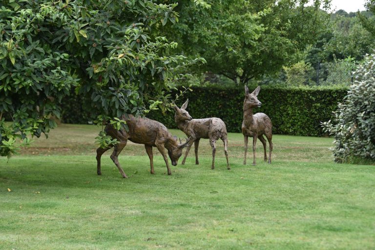 Mackie bronze roe deer