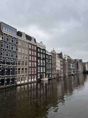 houses beside canal in Amsterdam