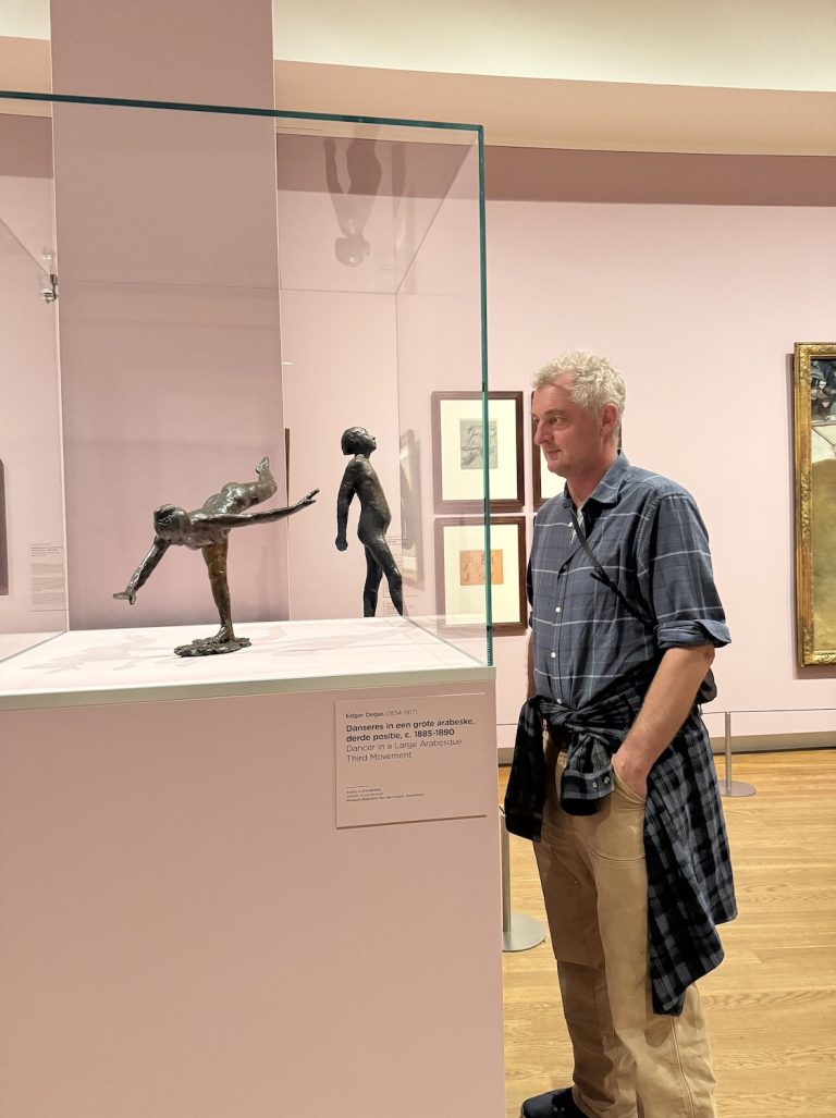 Hamish in Amsterdam museum