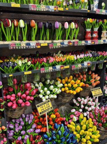 flower market in Amsterdam